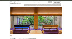 Desktop Screenshot of hamanakadesignstudio.jp